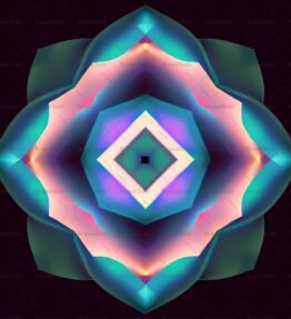 Abstraktes Kaleidoskop